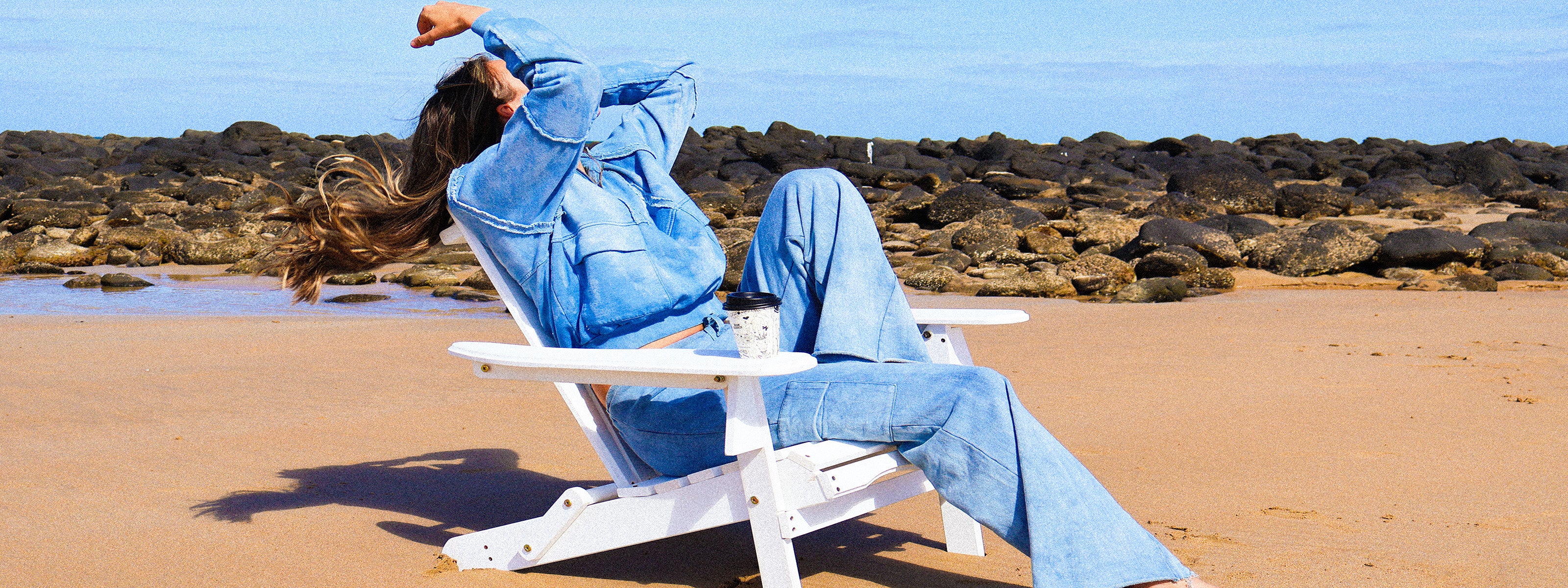 REAL INDIGO DIPPED DYE FLEECE