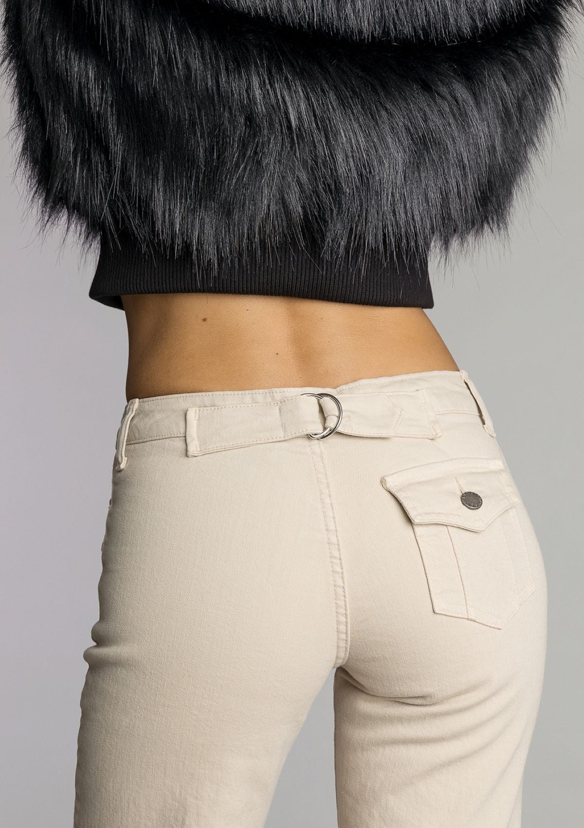Patch Pocket Bob Jean - Peanut