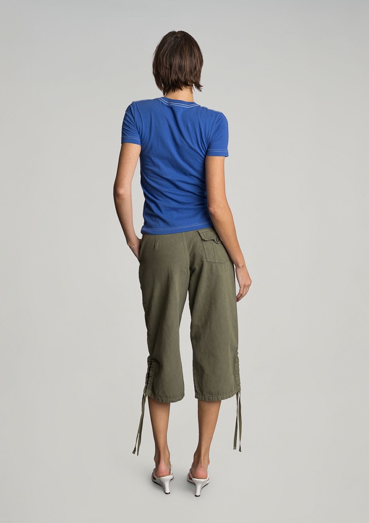 Big Bully Capri Pant - Army Green
