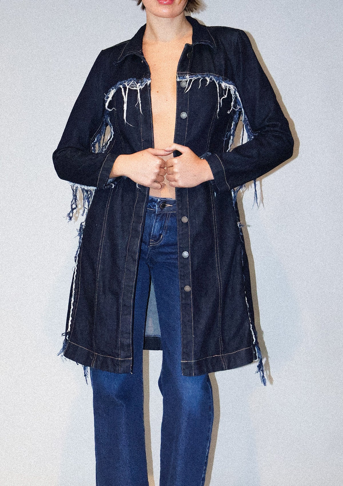 Devon Denim Jacket Dark Horse