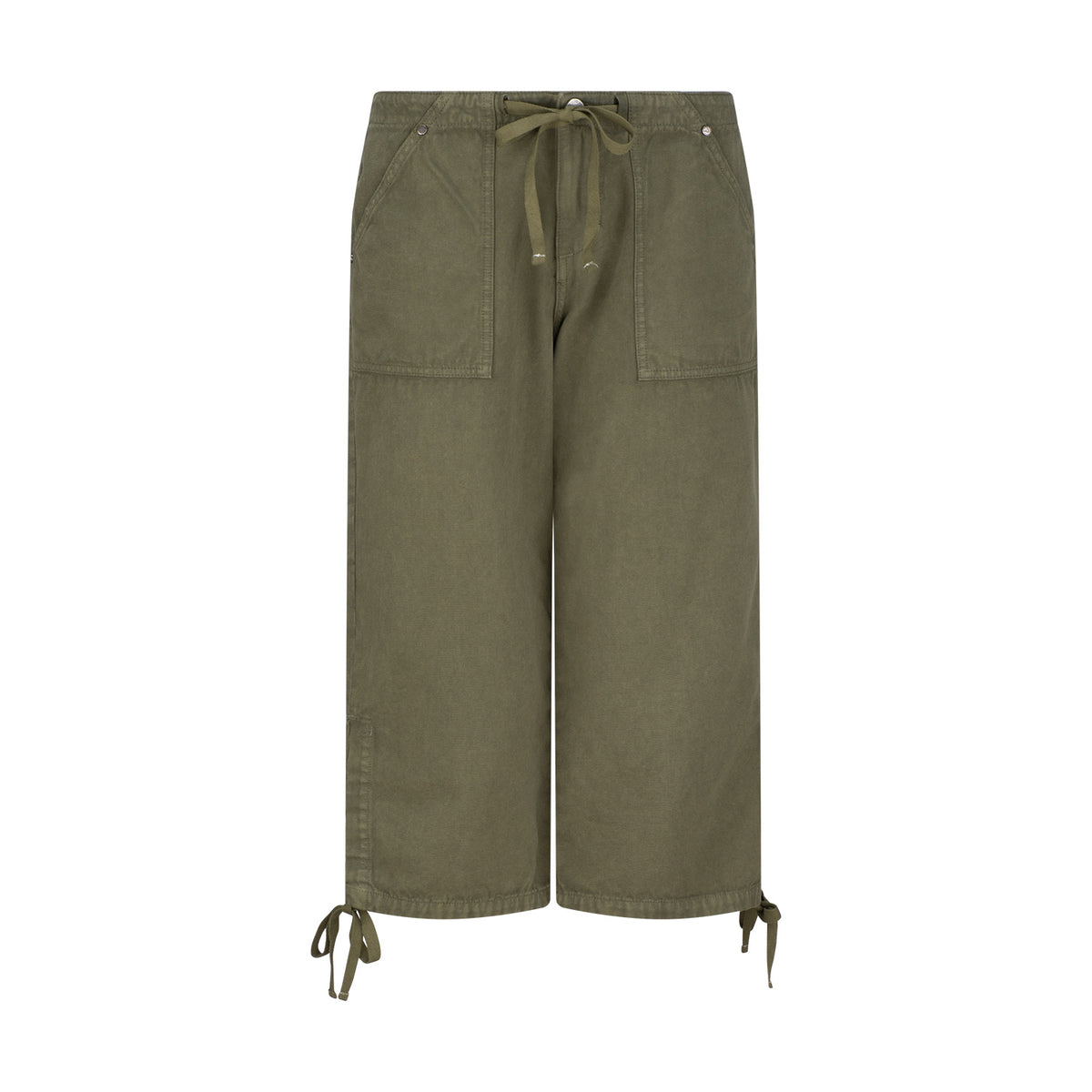 Big Bully Capri Pant - Army Green