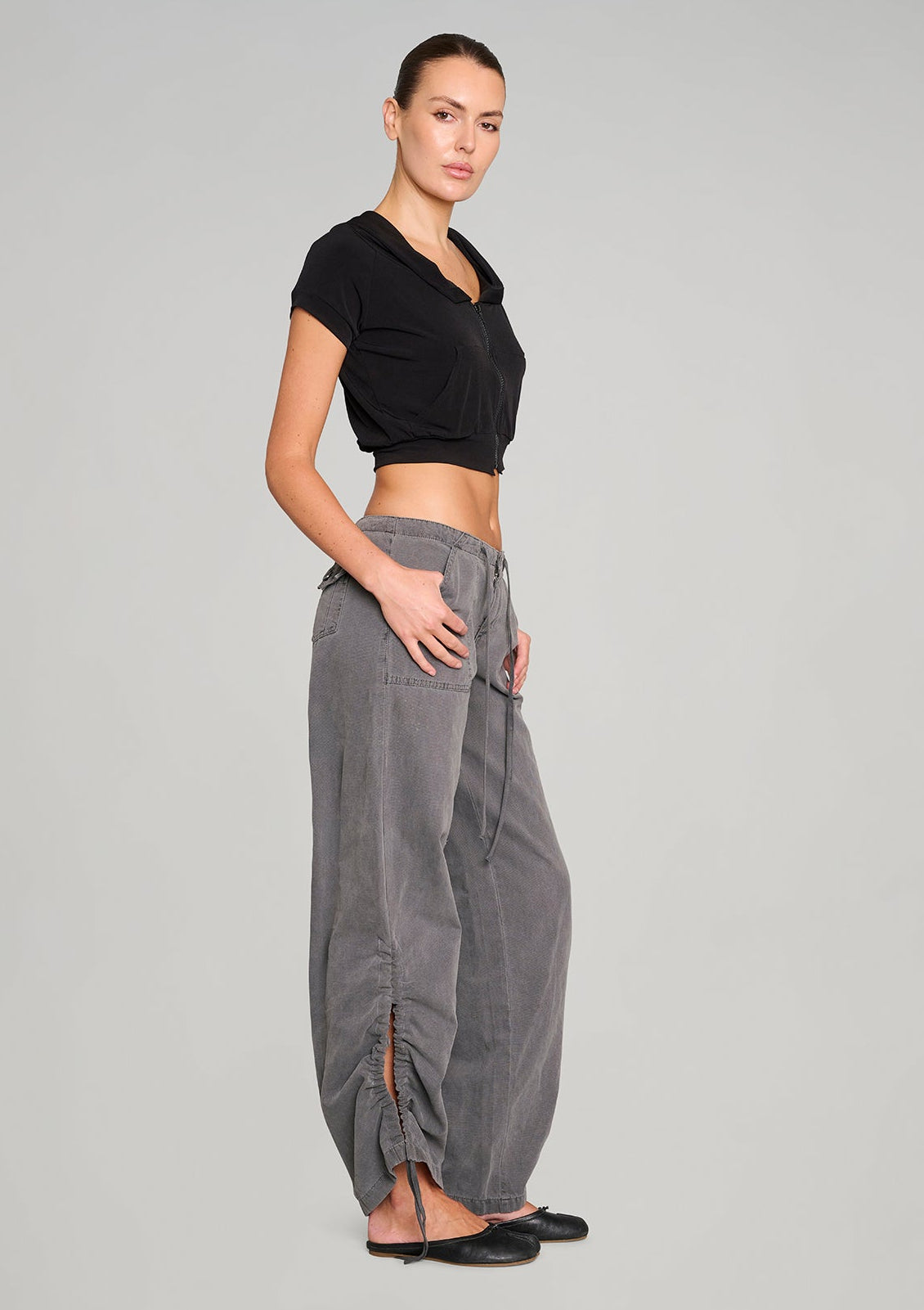 Big Baddie Pant - Pigment Black