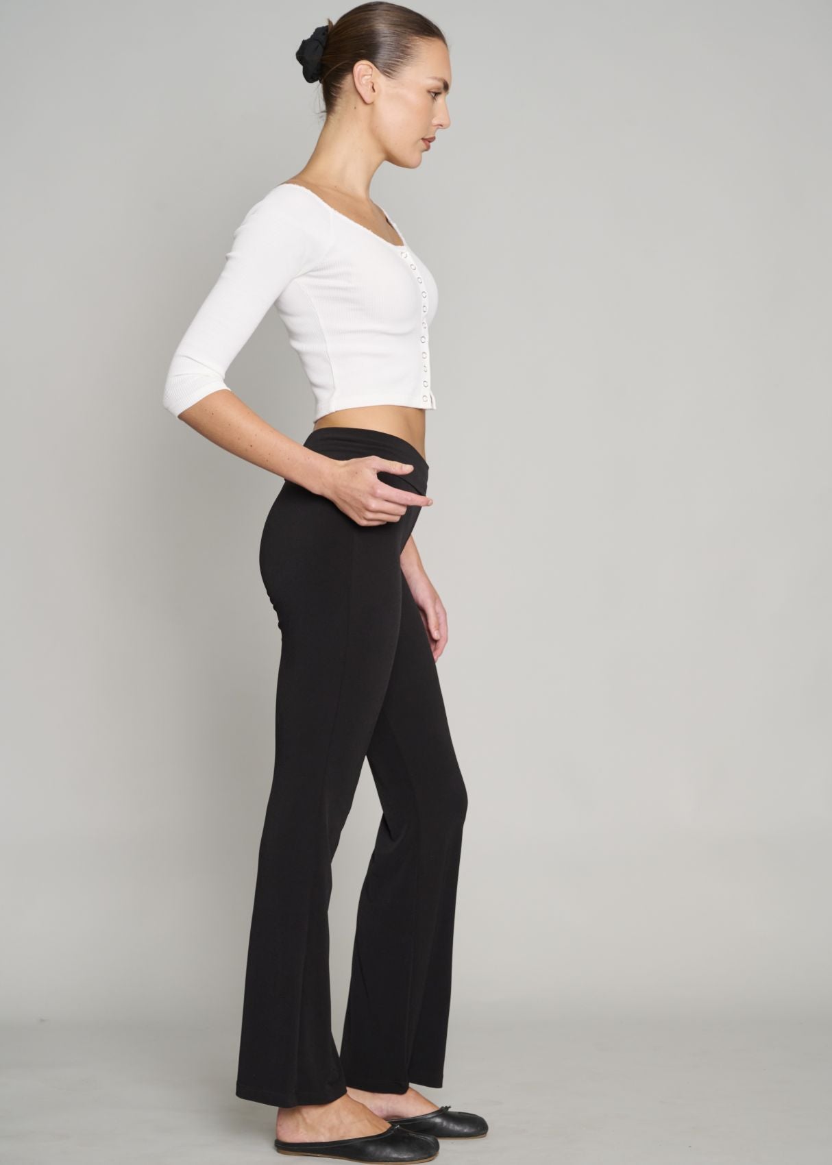 Cocktails For Brunch Pant - Black