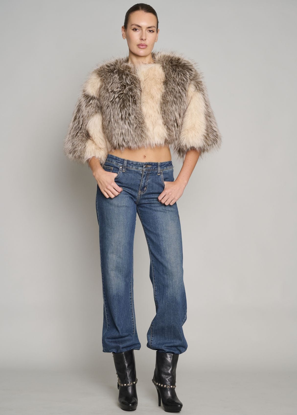 Little Fur Coat - Stripe