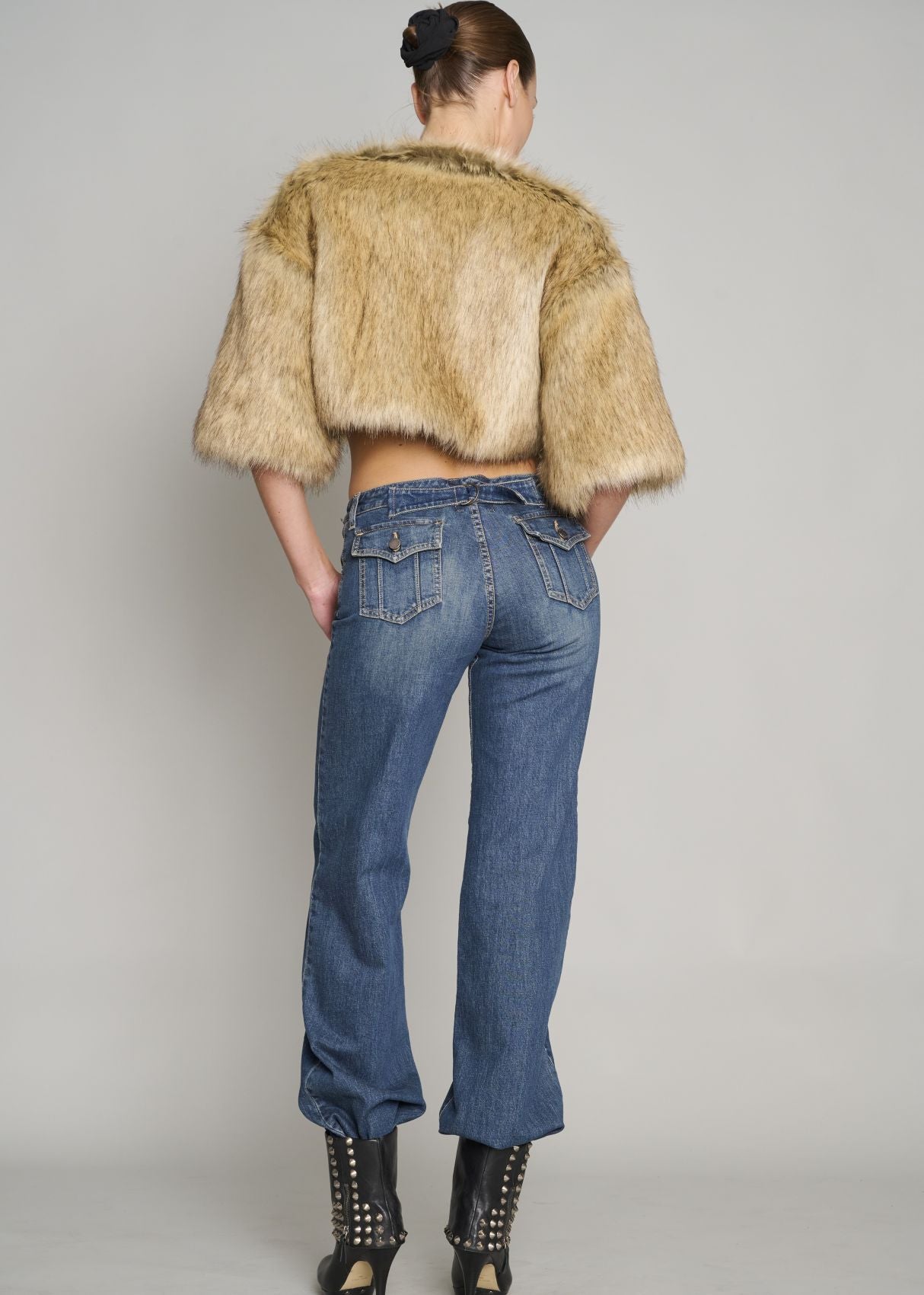 Little Fur Coat - Brown