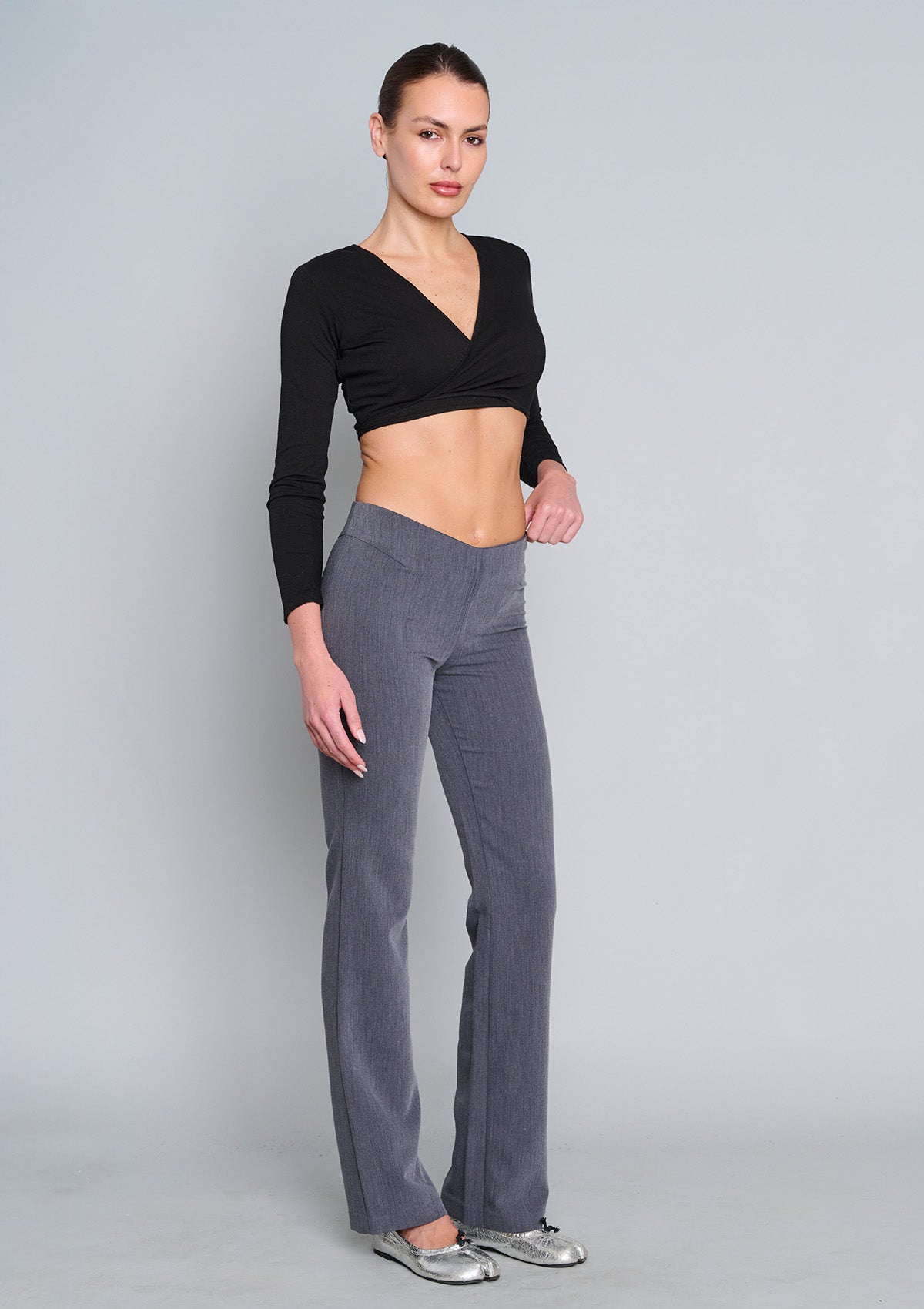 Motor Running Gray Pant