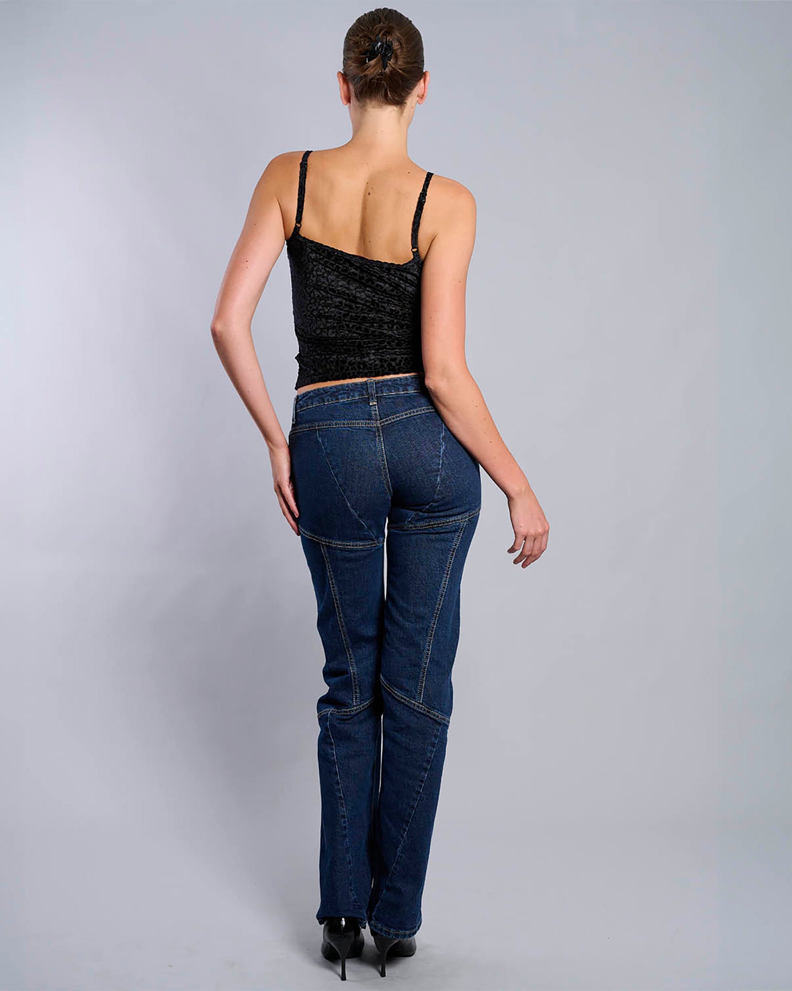 Georgia Ruffle Burnout Cami