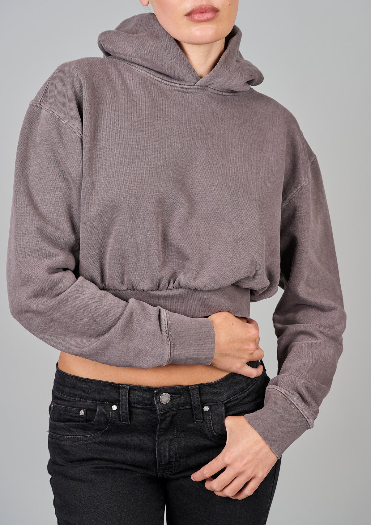 Carly Crop Hoodie