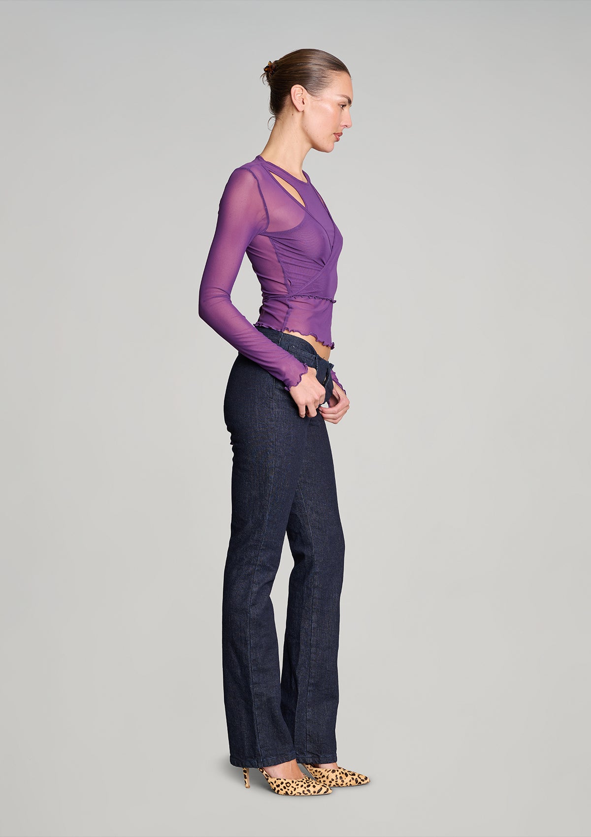 Little Denim Trouser – Deep Ink Wash