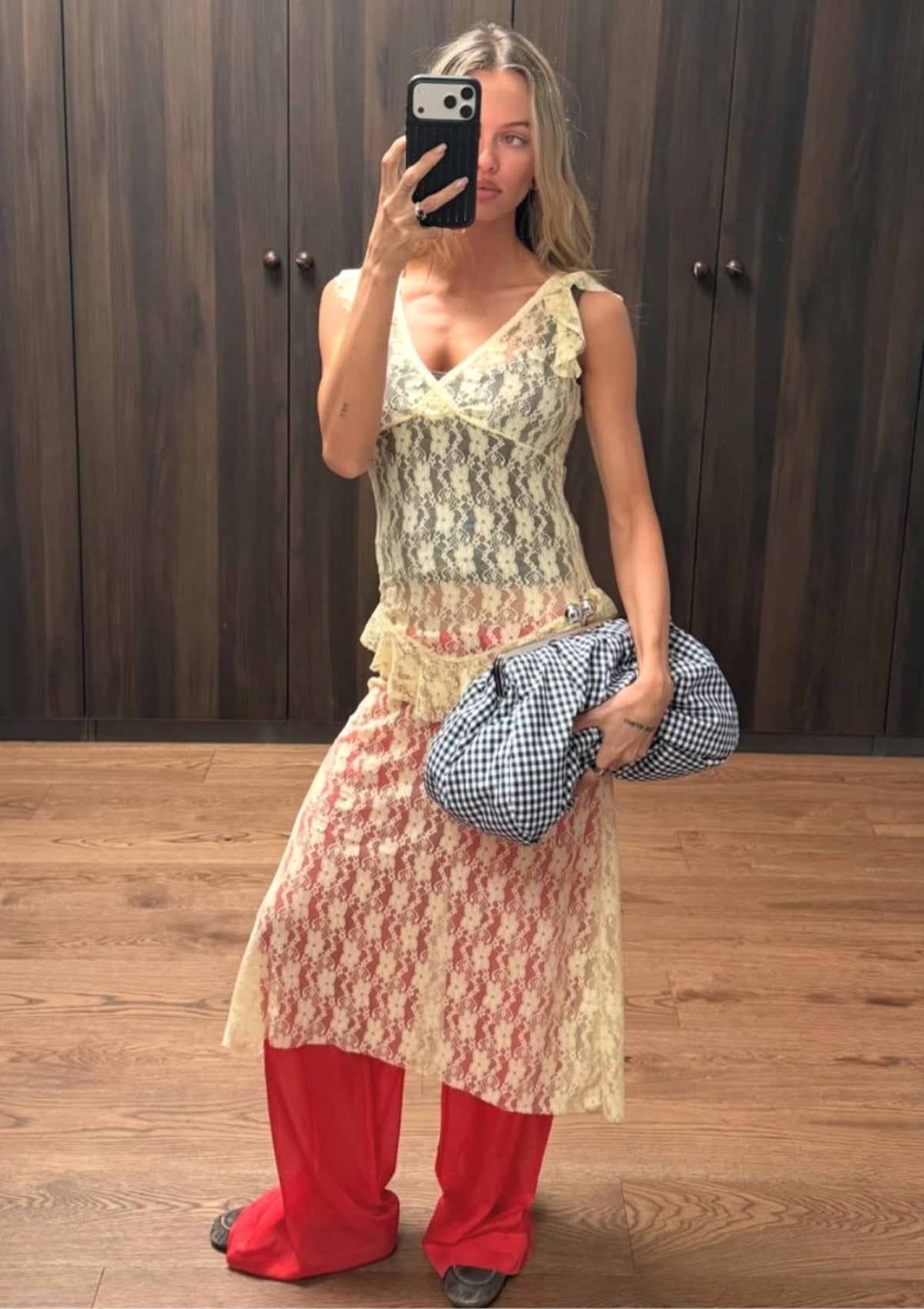 Summer Love Lace Midi Dress - Lemon