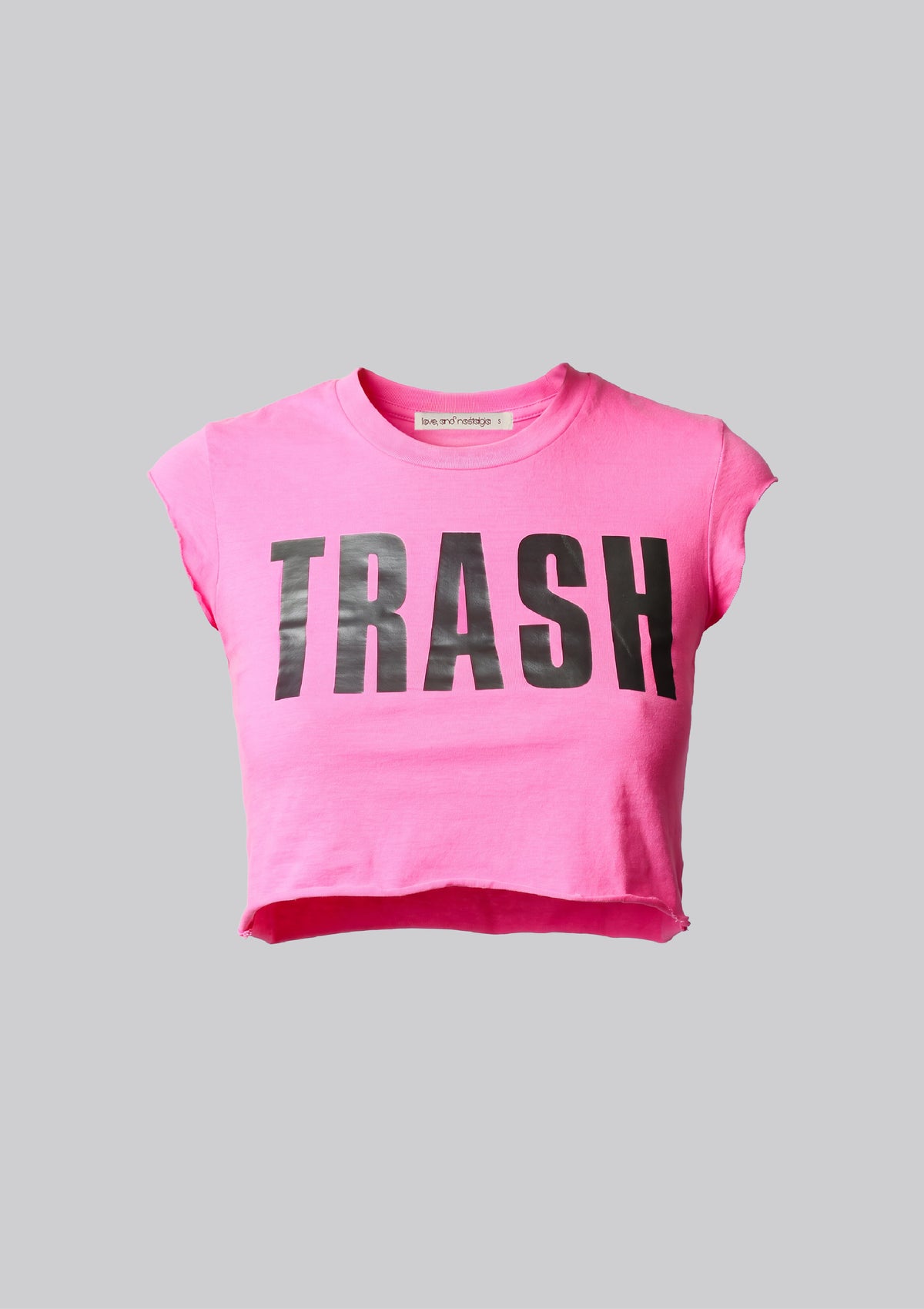 Margot Crop Tee - Trash