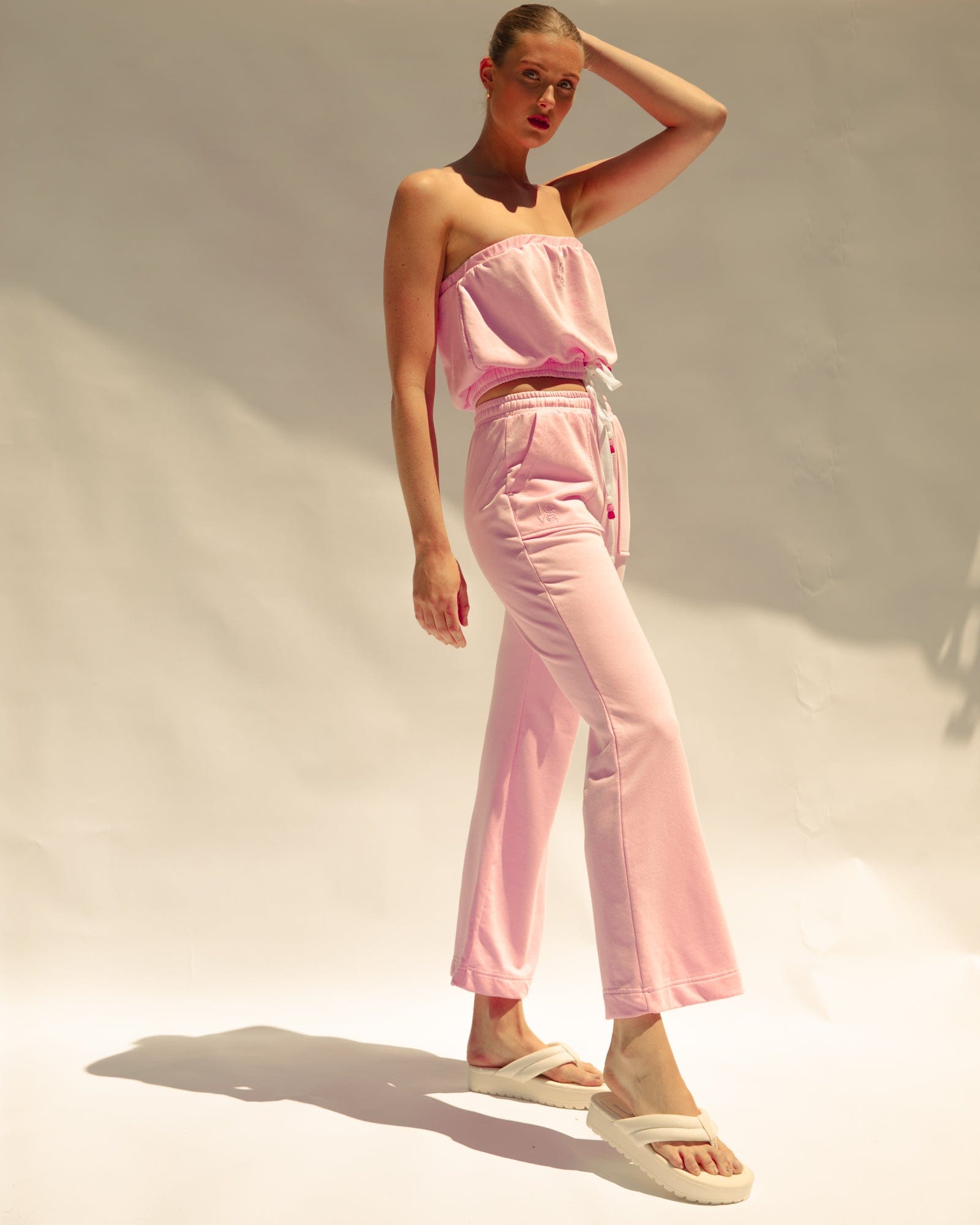 Ace Terry Pant - Pink