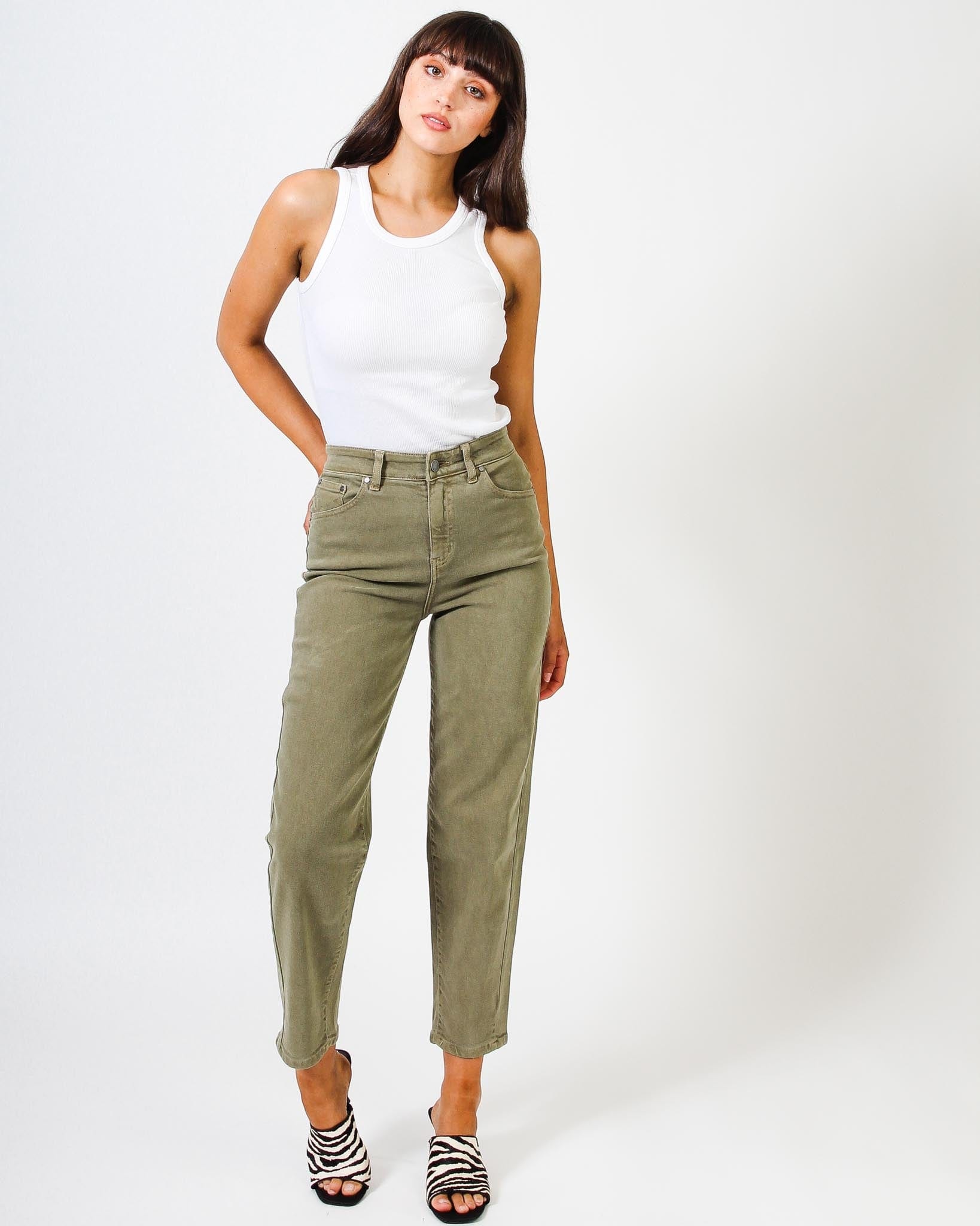 Karen 80's Mum Jean - Khaki