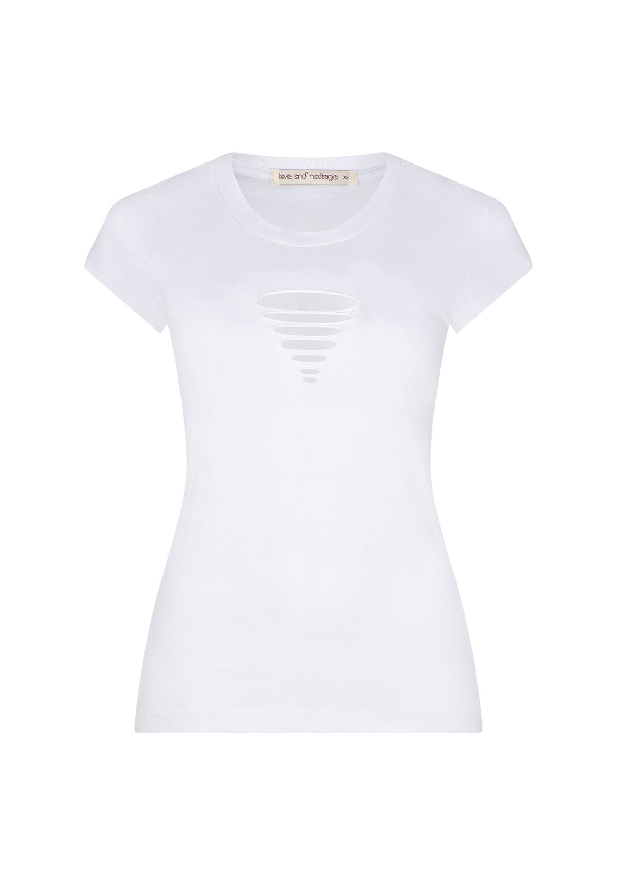 Slash Tee - White
