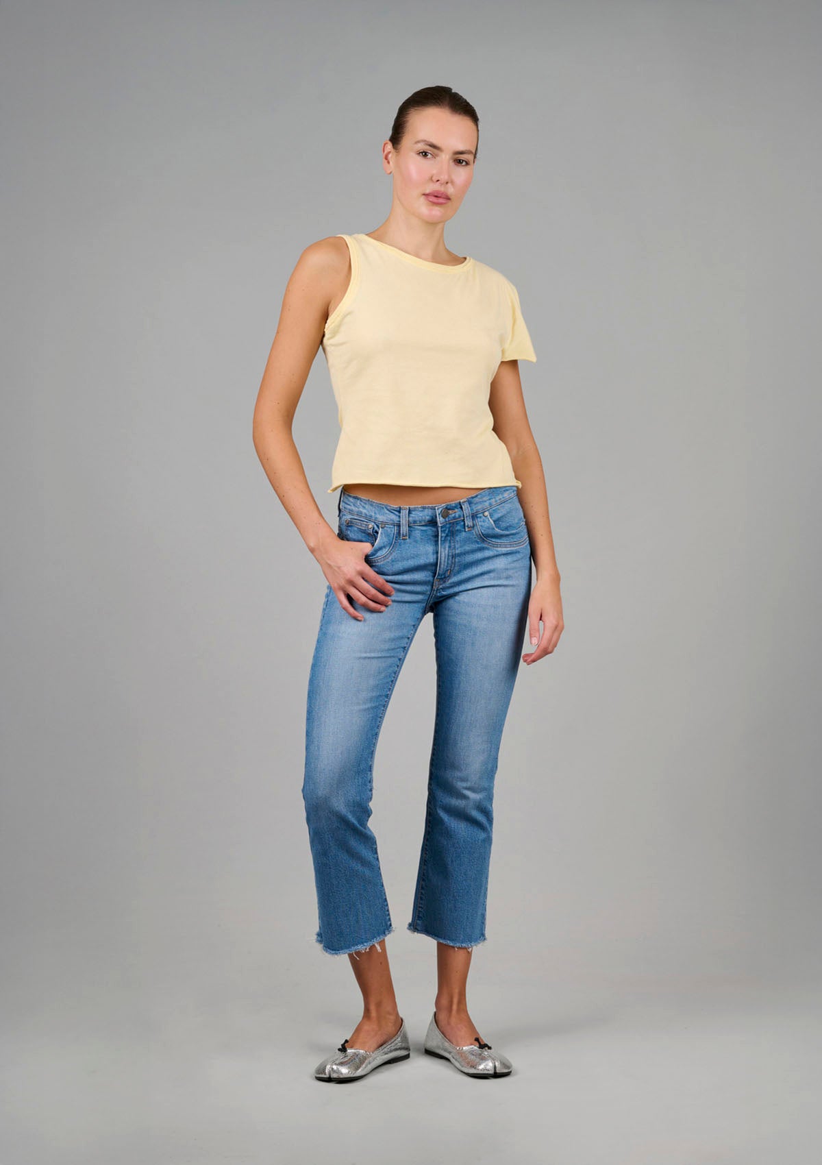 Two Faced Tee - Lemon