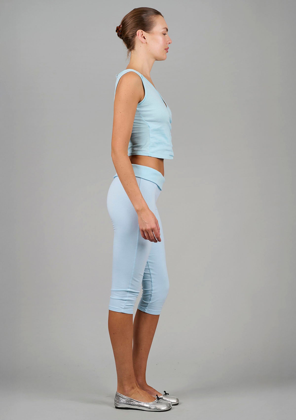 No Biggie Top - Pale Blue