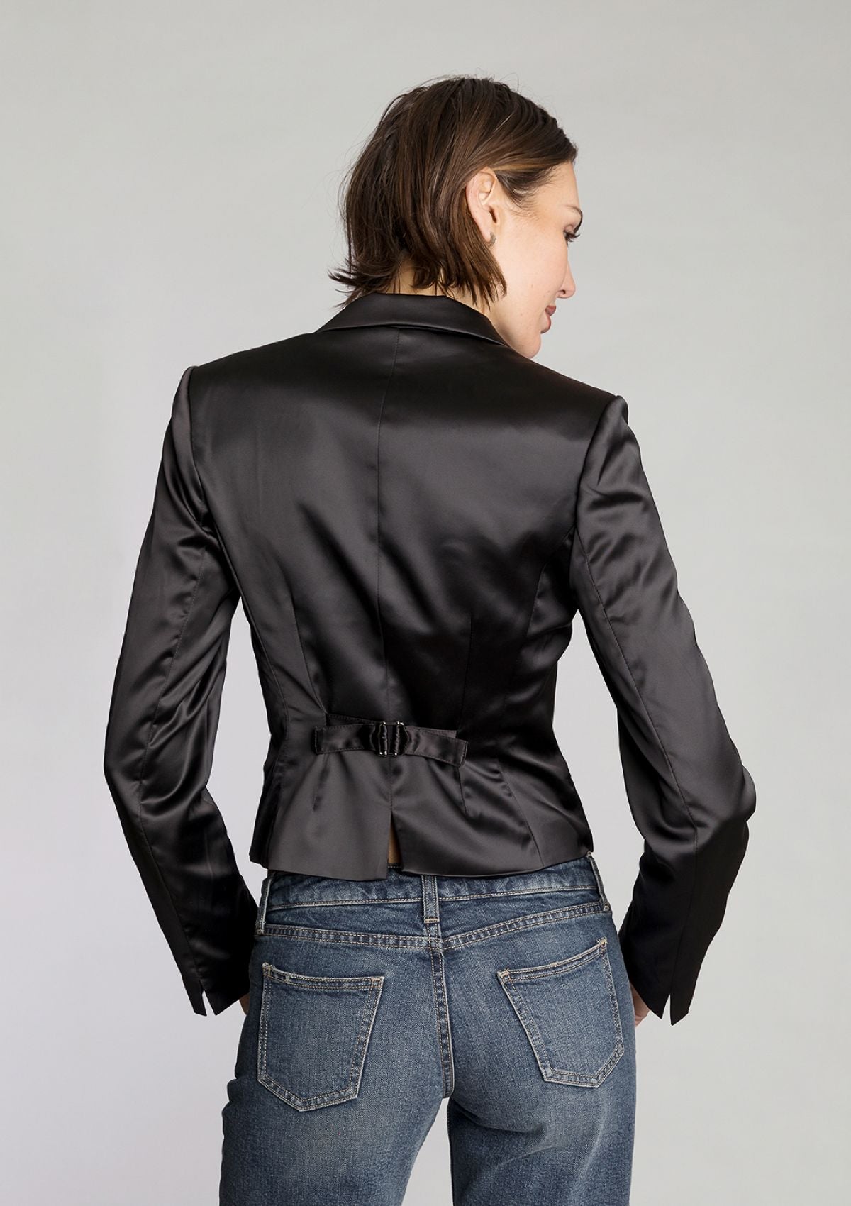 Mini Cigar Blazer - Black