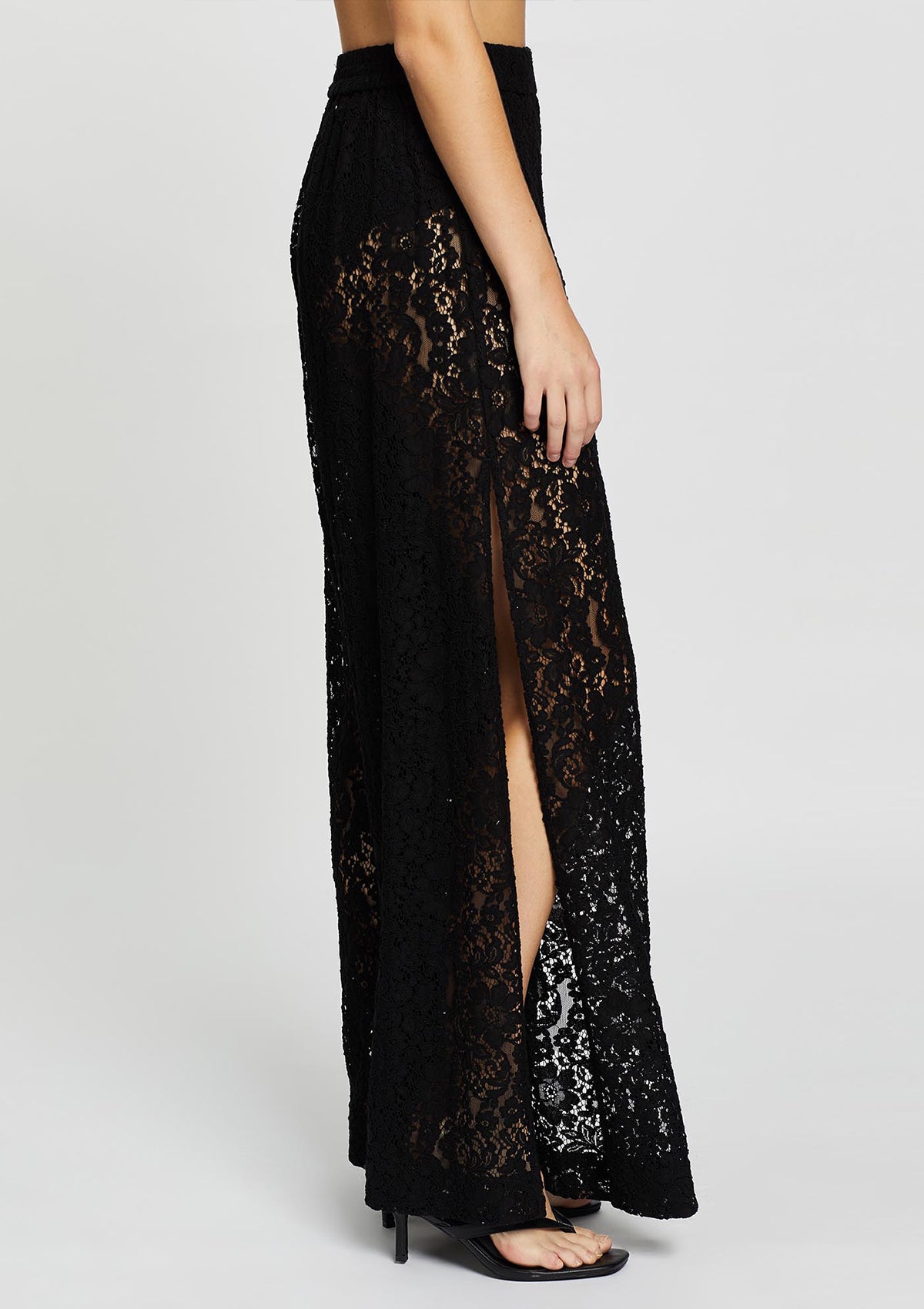 Chrissy Lace Pants - Black