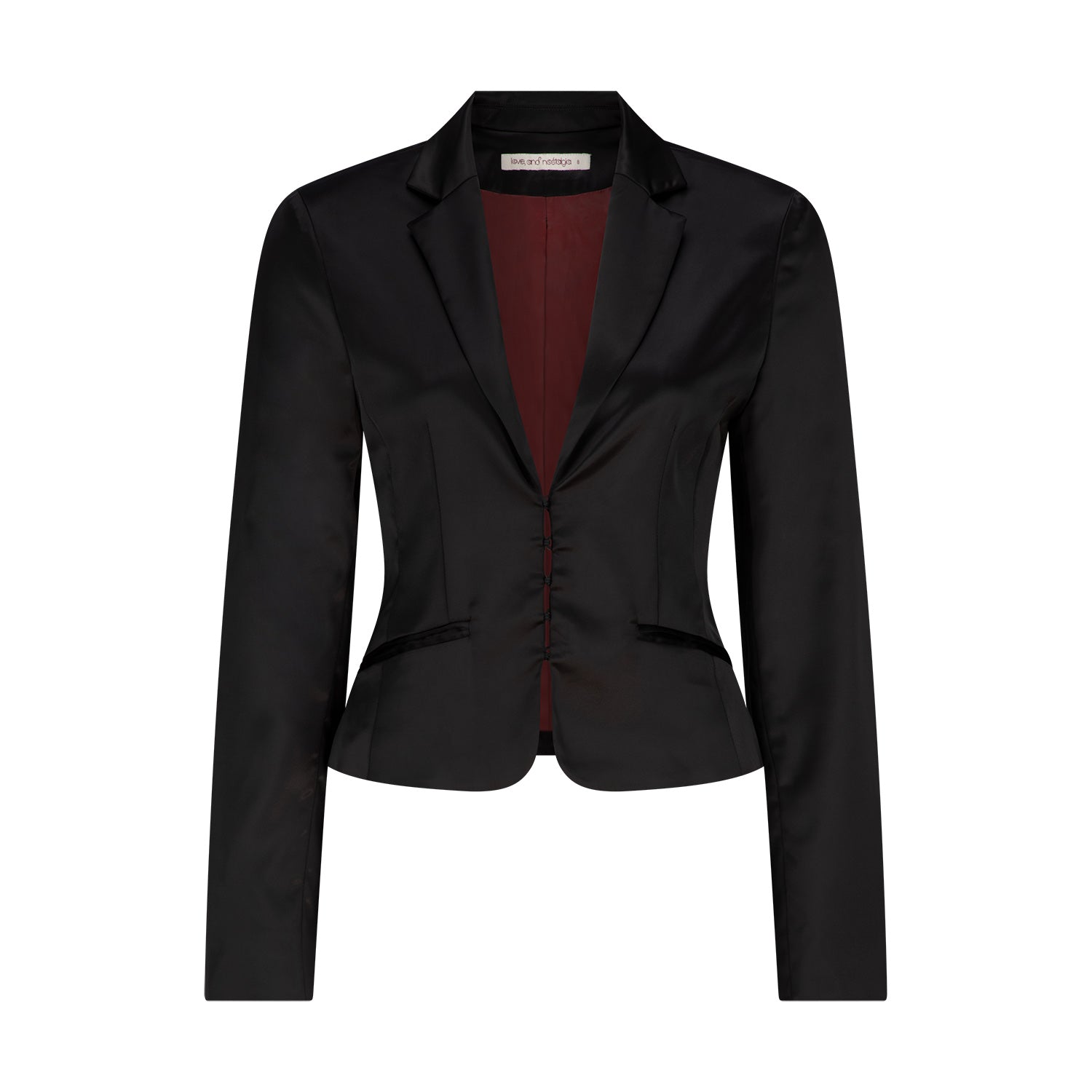 Mini Cigar Blazer - Black