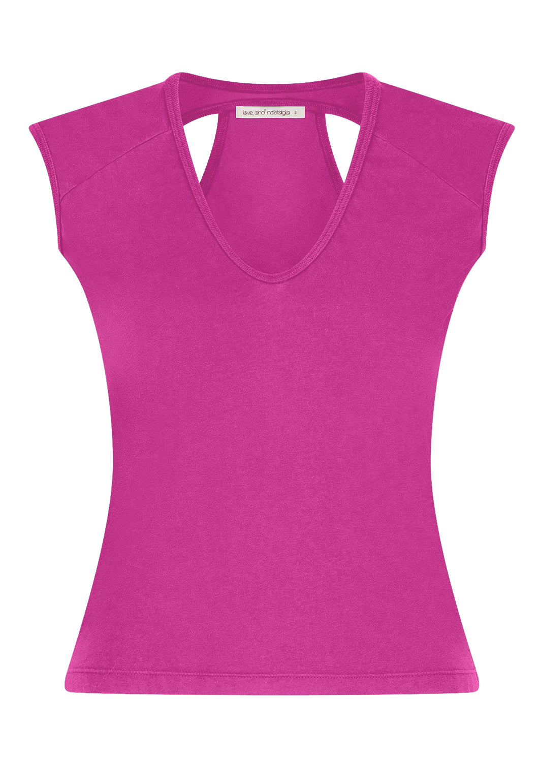 Little Keyhole Tee - Pink Watermelon