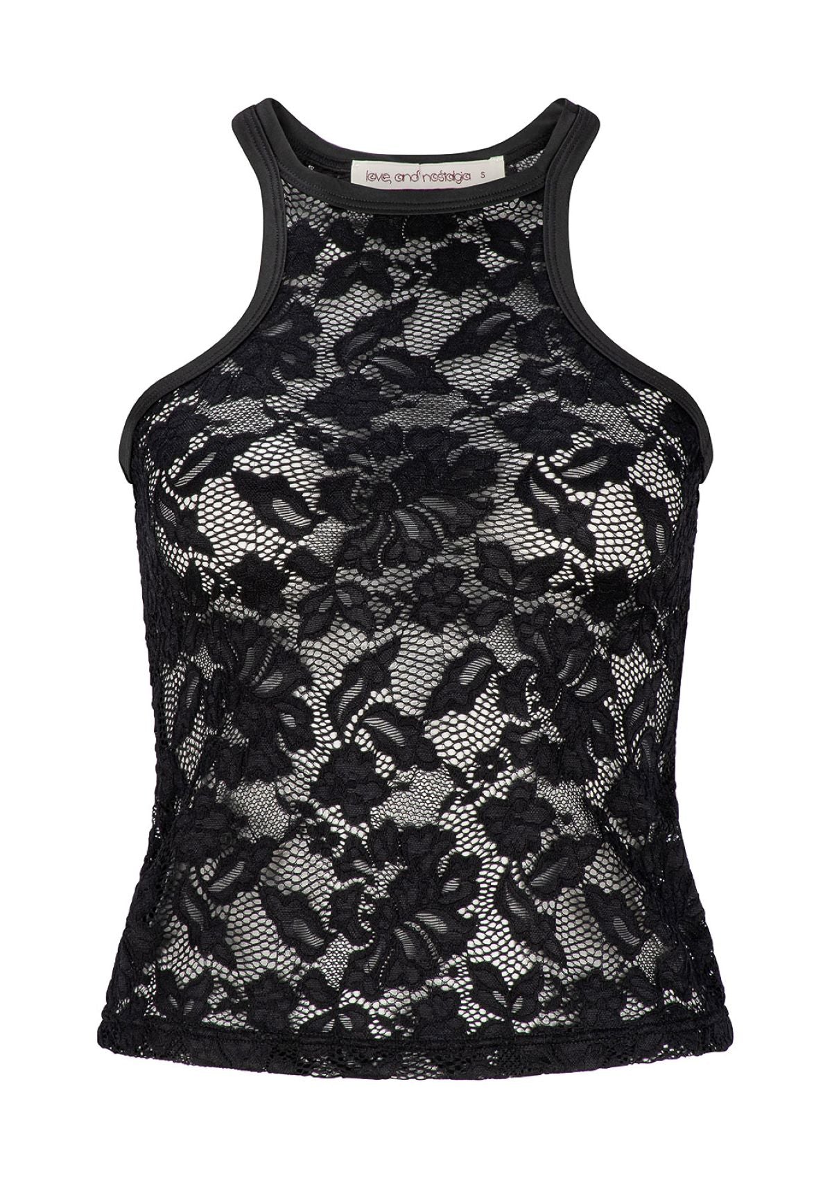 The Good Girl Super Racer Back - Black