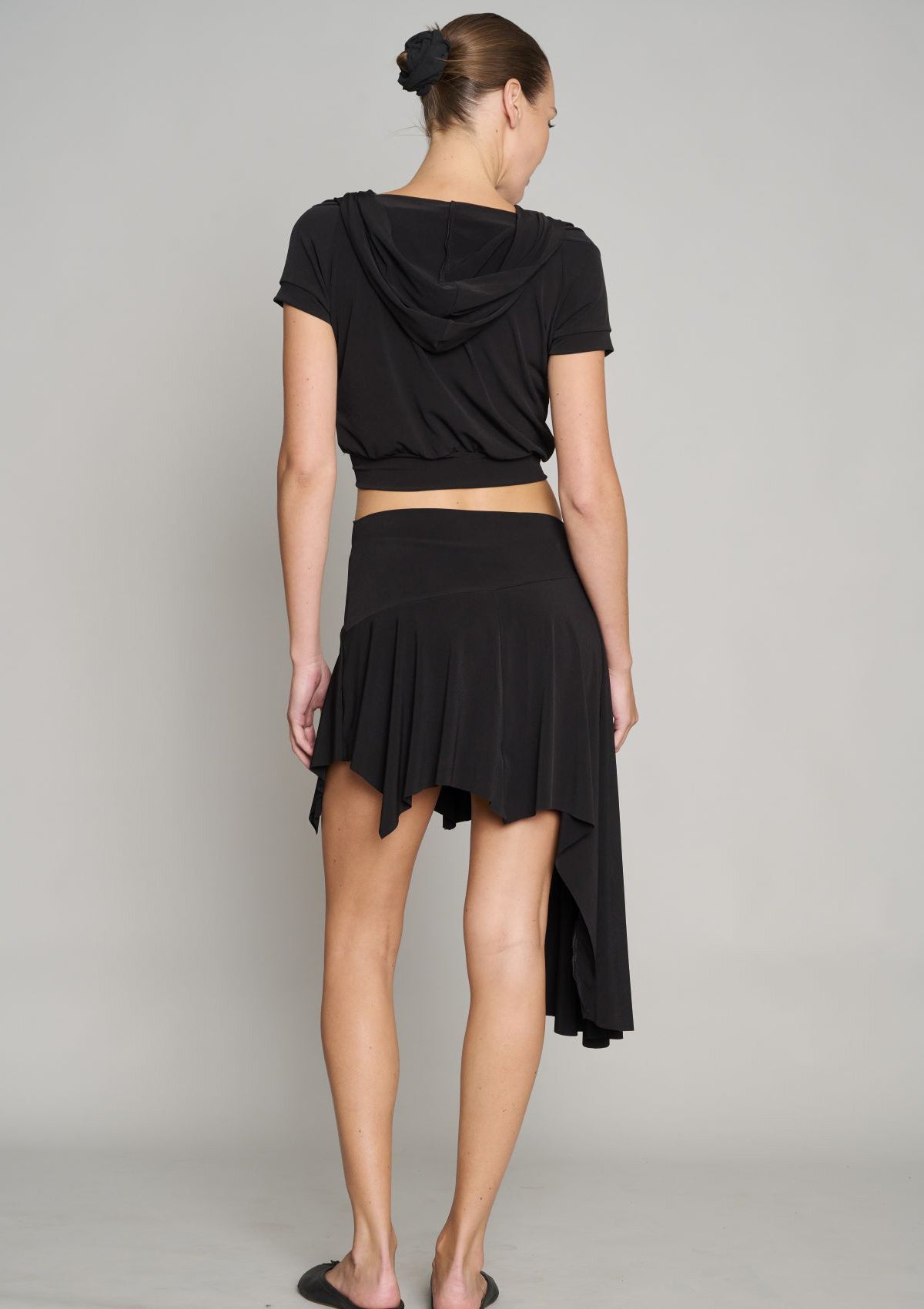 Cheap & Chic Asymmetrical Skirt - Black