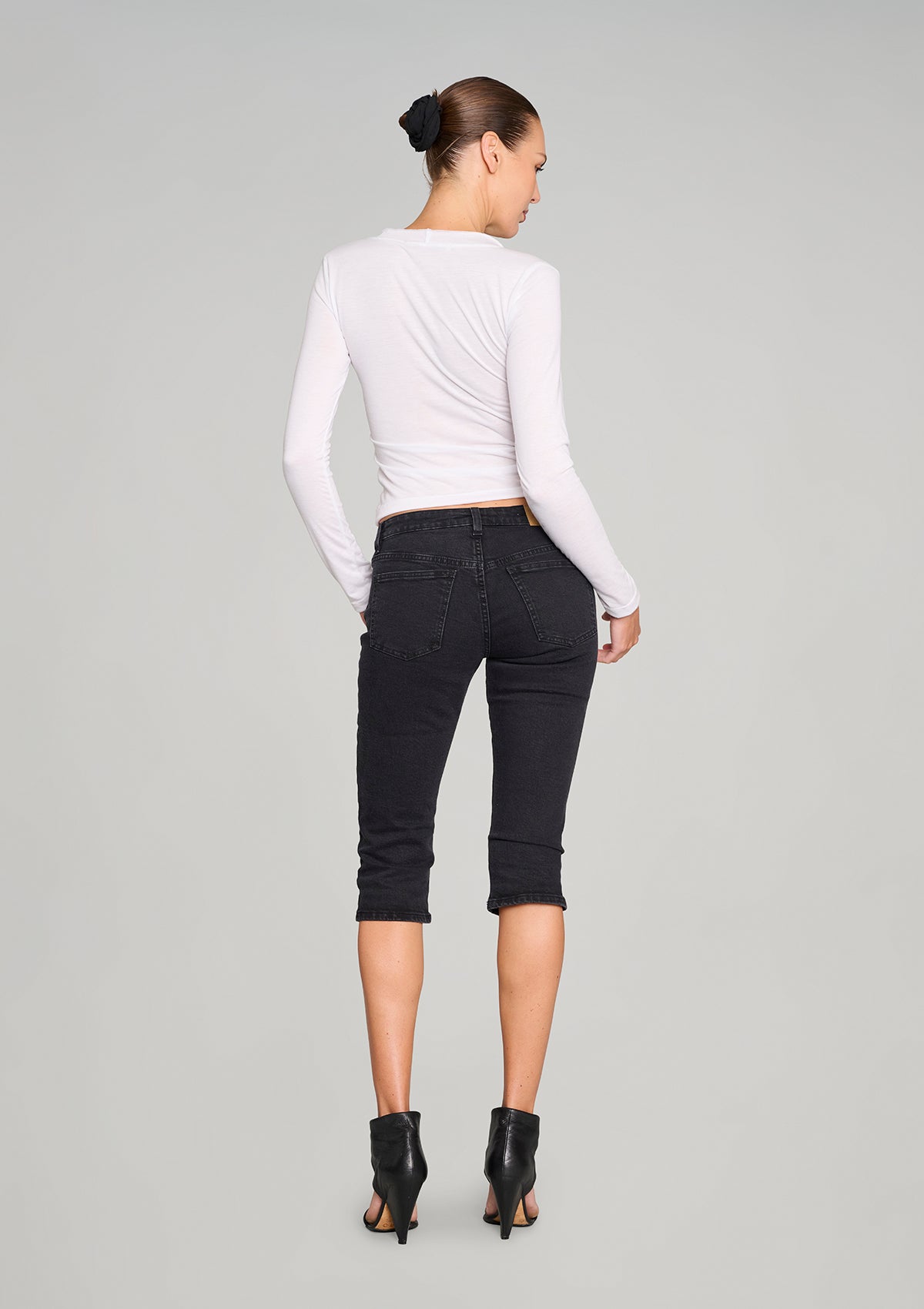 No Biggie Long Sleeve Top - White