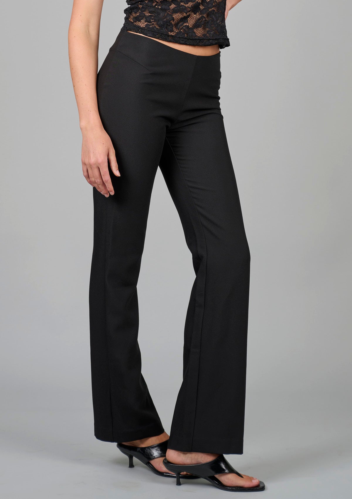 Motor Running Black Pant