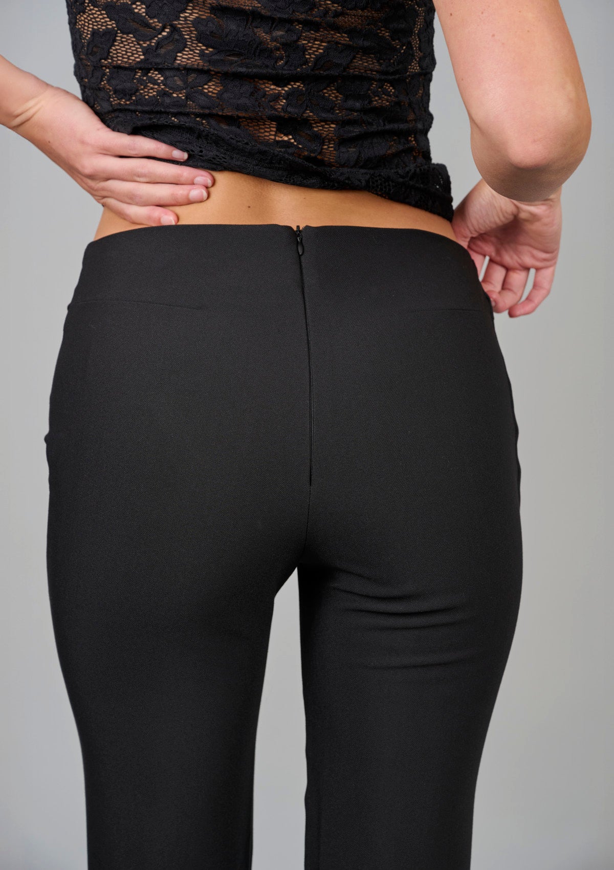 Motor Running Black Pant