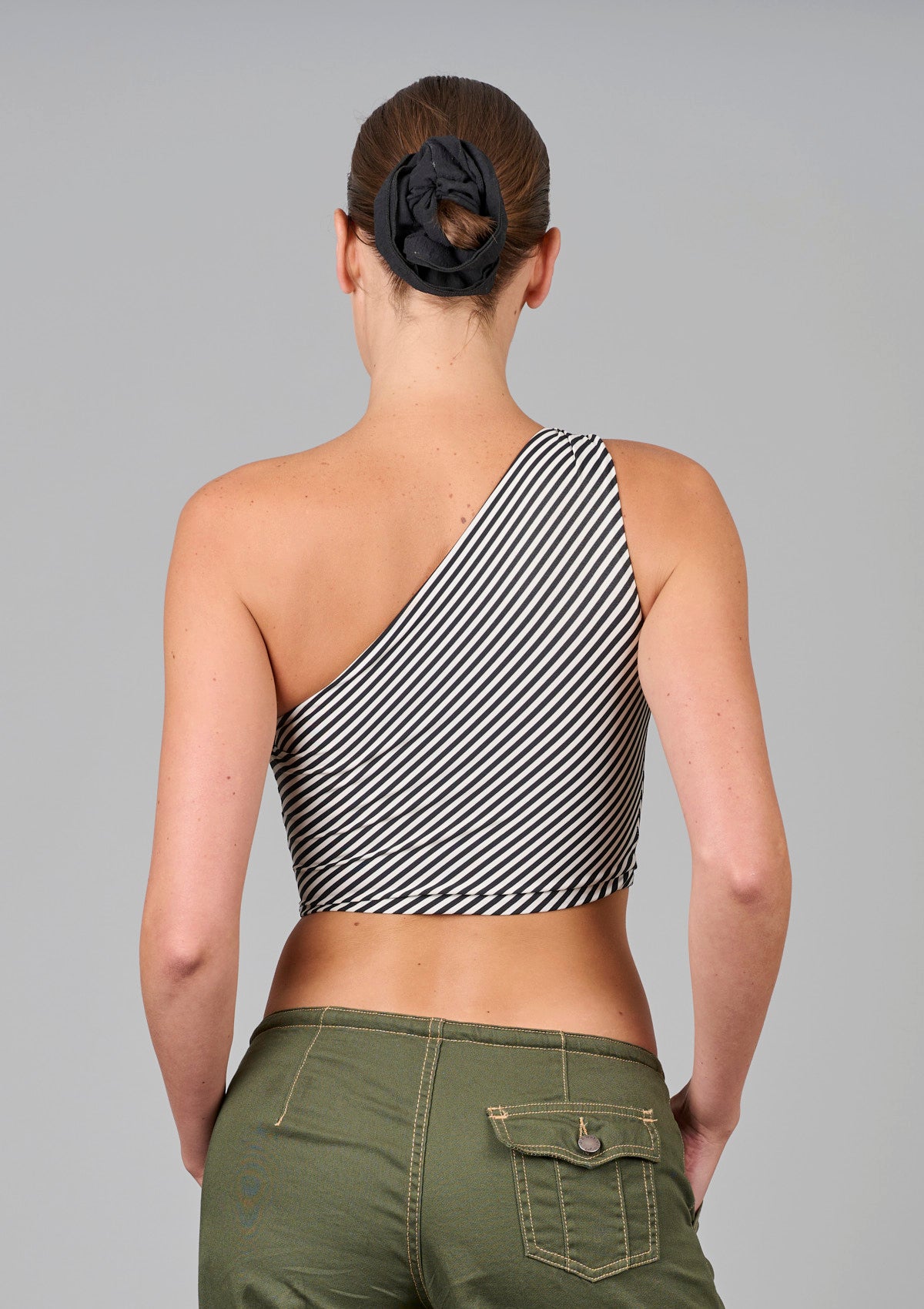 Roller Girl Top - Black Stripe