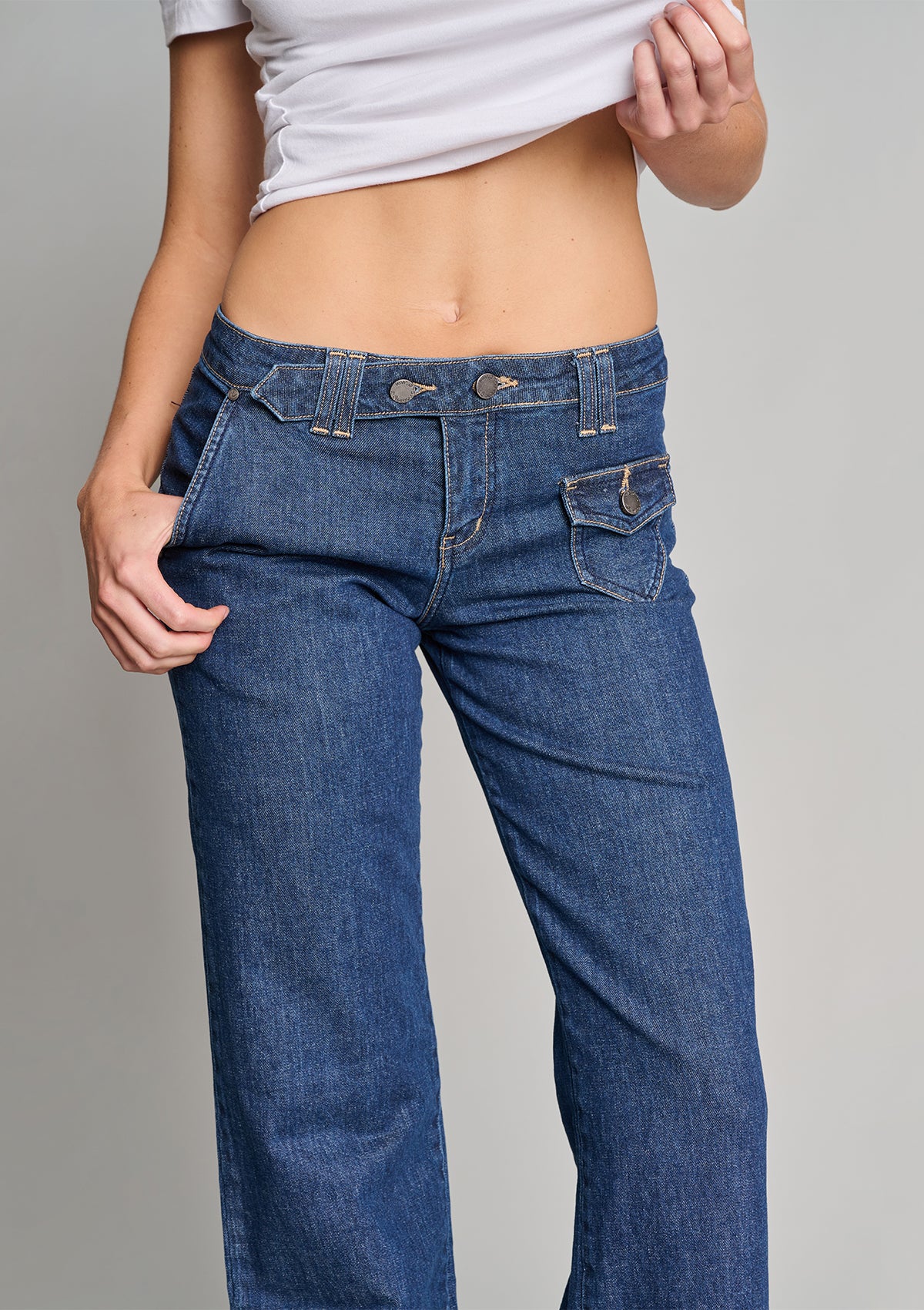 Bank Shot Jean - Dark Wash