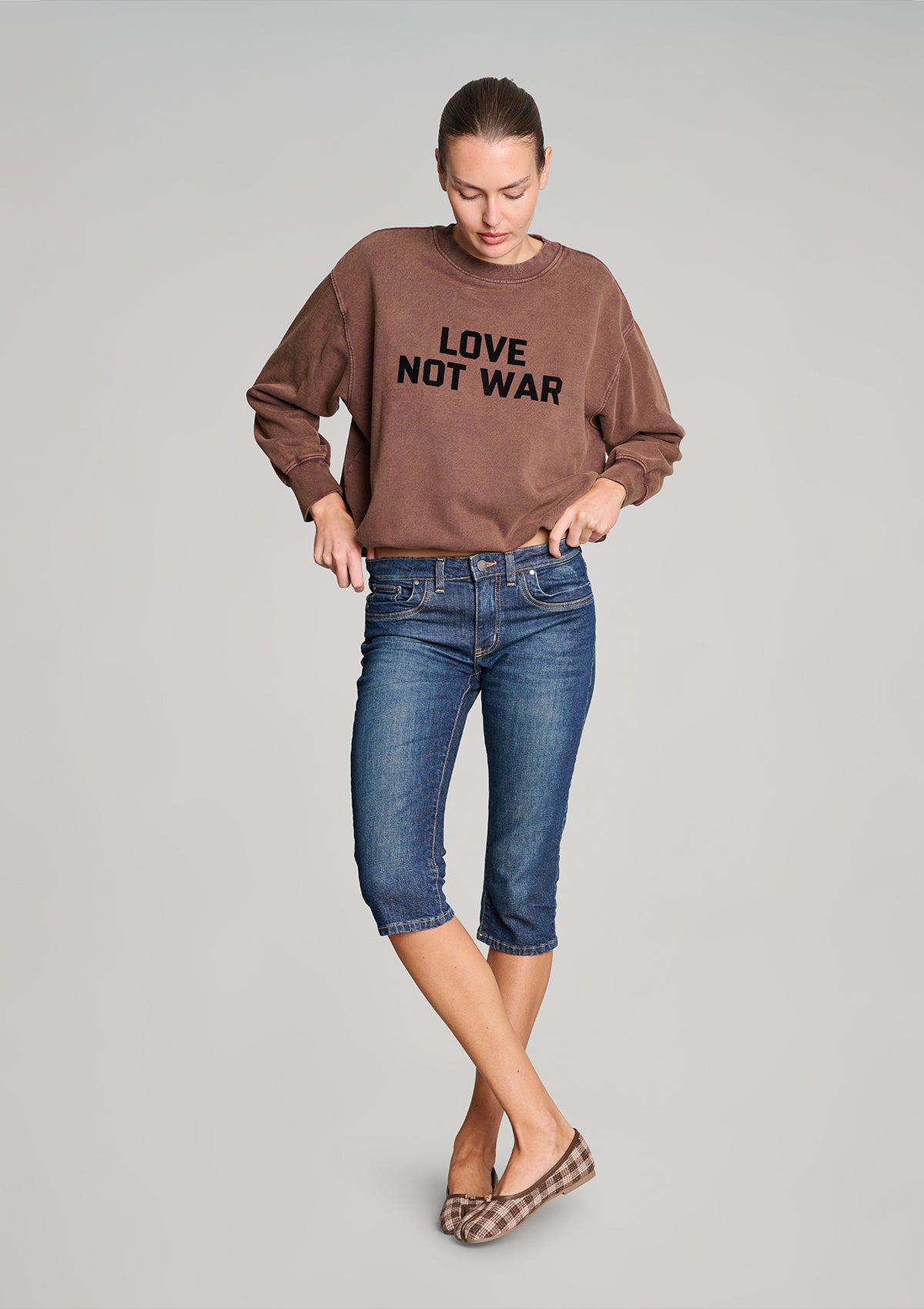 Little Gath Capri Jean - Desert Wash