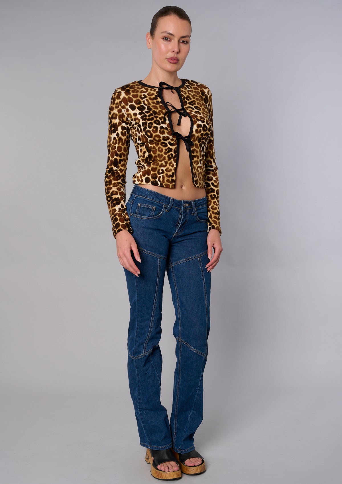 Anna Nicole Leopard Cardi