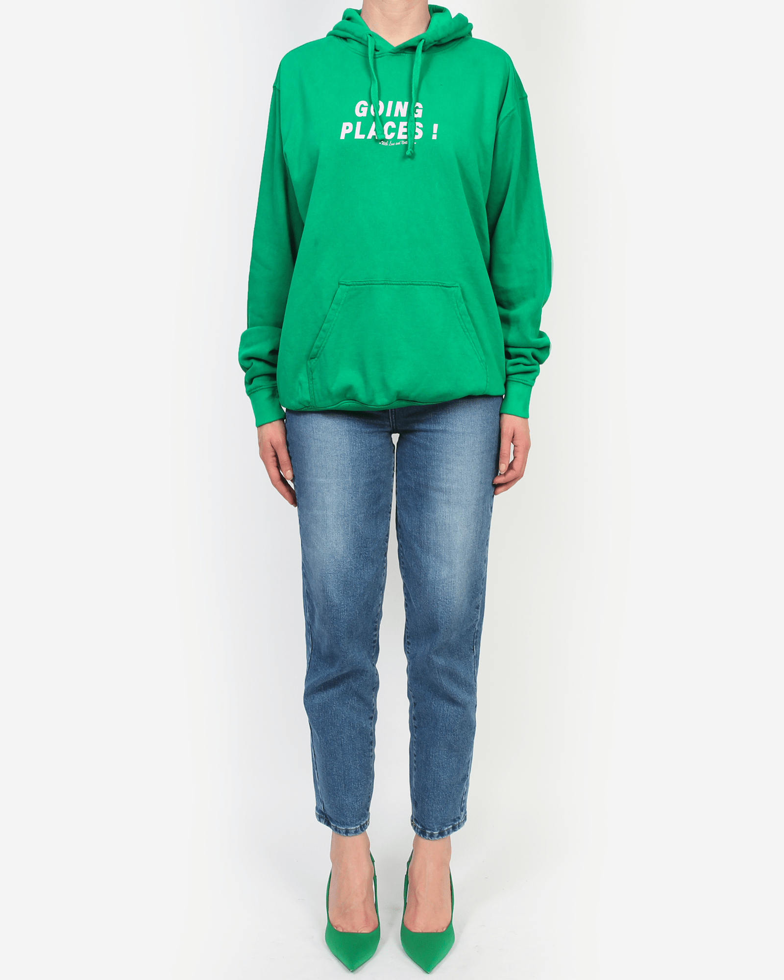 Going Places Hoodie - Greener Pastures