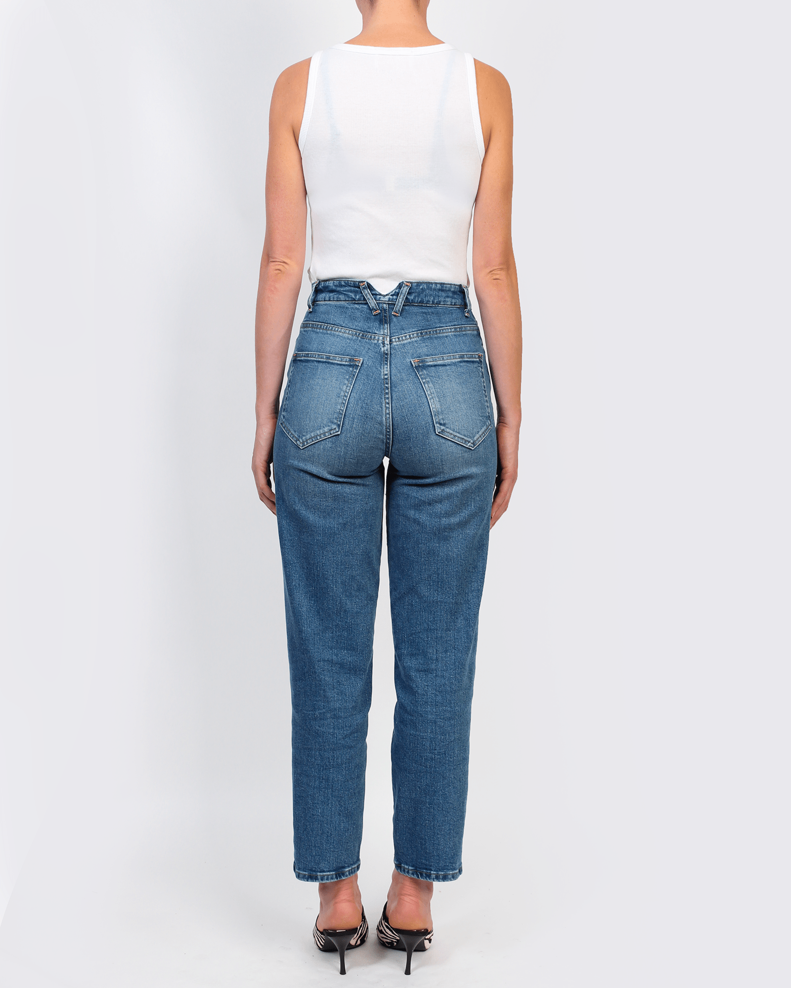 Karen 80's Mum Jean - California Blue