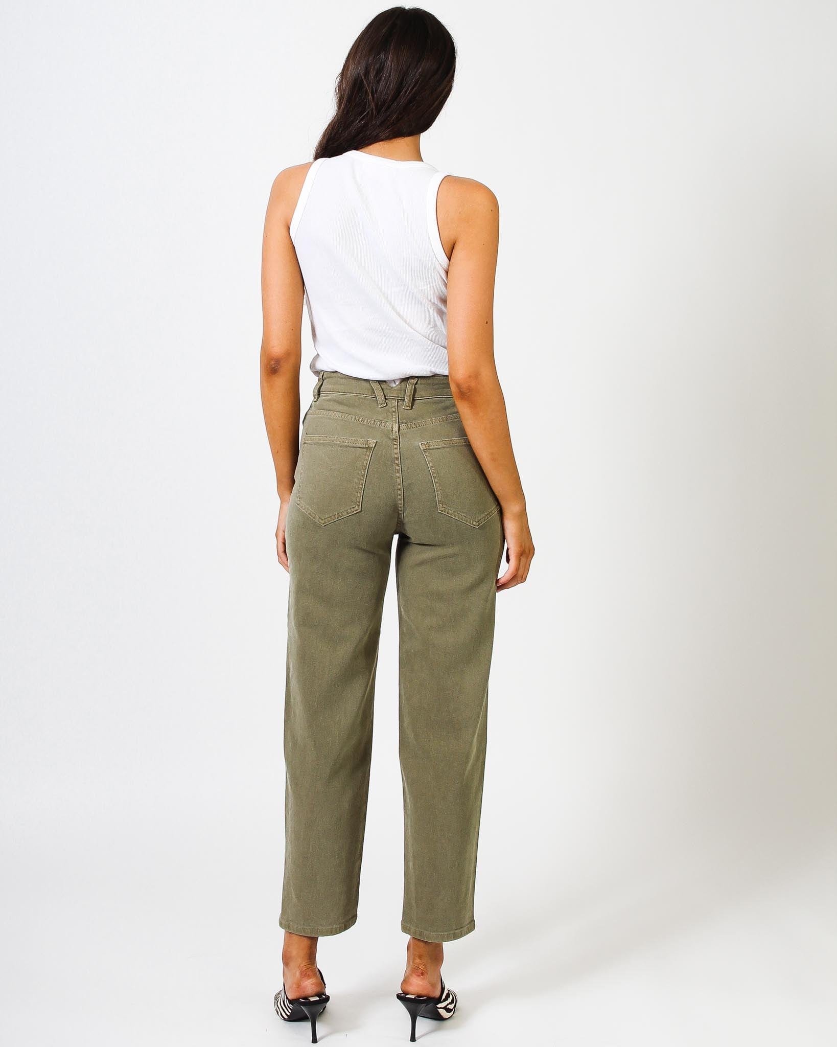 Karen 80's Mum Jean - Khaki