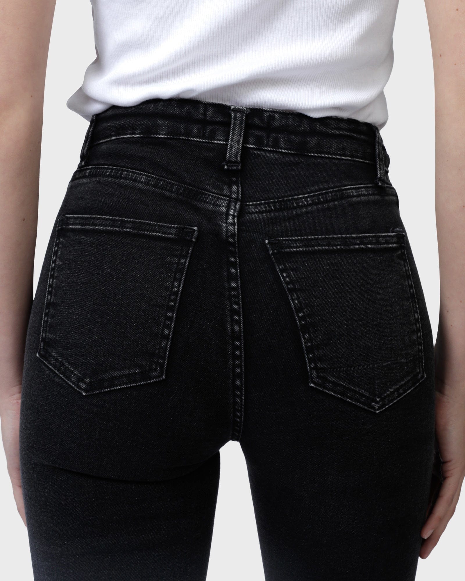 BILLY Bootleg 'Loves All' Organic Jean - Jett Black